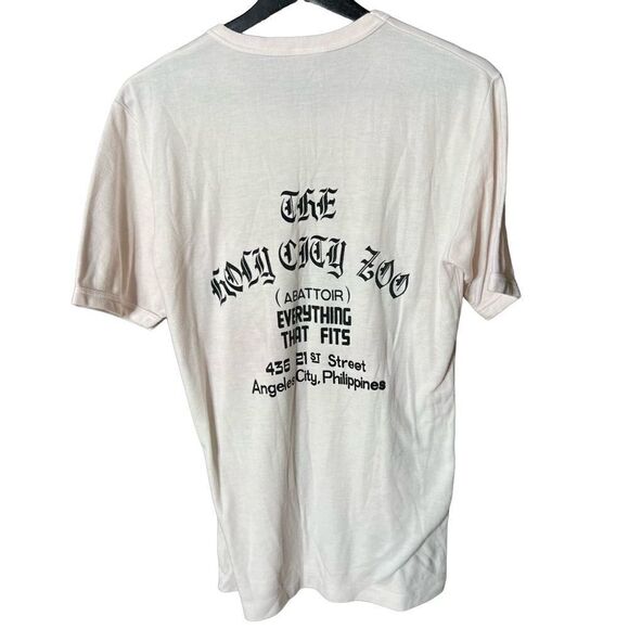 VTG 80s Holy City Zoo Angeles City Philippines T Shirt Medium - Picture 3 of 4
